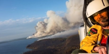 Fighting forest fires with fire: Pyrotechnics and flaming Ping-Pong balls