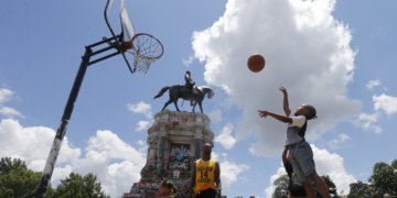 While Confederate statues come down, other symbols targeted