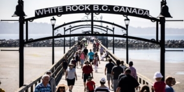 White Rock Pier reopens to public