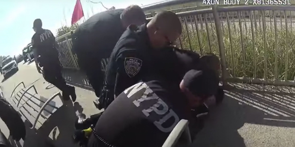 ‘Now I’m going to rob you fa—–’: Man seen in cop chokehold video busted for robbing and slashing gay Bronx couple