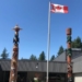 Police searching for vandal who threatened totem poles ‘will start falling’ on B.C.’s Sunshine Coast