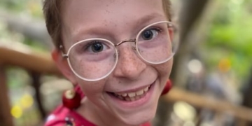 Family celebrates Evelyn Roy’s 12th birthday by raising $59K for cancer research with driveway dance party