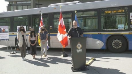 Vancouver students work with transit police on campaign to prevent sexual offences on SkyTrain, buses