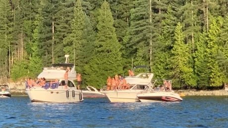 Party boats and monster wakes stir up Indian Arm as boating booms during pandemic