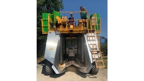 Have you seen this stolen blueberry harvester?