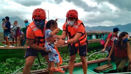 Super typhoon slams into Philippines with ‘catastrophic violent winds’