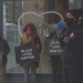 Anti-racism walkout sparks protest outside school district office