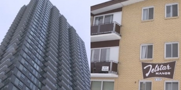 New high-rise rental building opens despite potential loss of tenants across city
