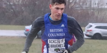 Runner Luc Bruchet nearly hits Olympic standard at 10,000m race in B.C.