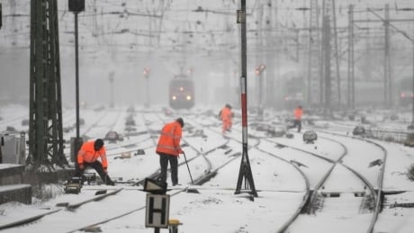 Nearly 30 hurt on icy roads as snowstorm hits Germany, upends travel