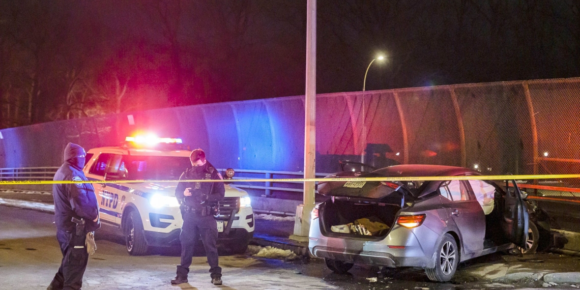 Man wounded in Bronx shooting drives away, crashes car and dies