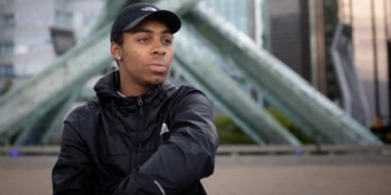 He's just 22 years old but already a key voice in B.C's anti-racism movement