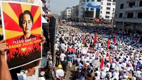 Protests swell after Myanmar junta raises spectre of force