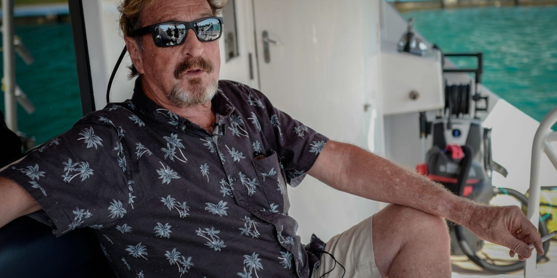 Famed antivirus programmer John McAfee charged with cryptocurrency pump and dump scheme