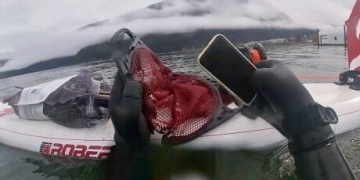 Functioning cellphone returned to owner after nearly 6 months at bottom of Harrison Lake