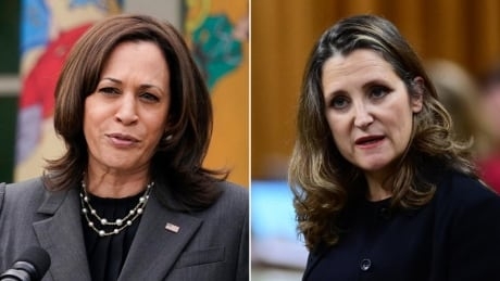Freeland, Harris discuss COVID-19 recovery, Canadians detained in China in 1st call