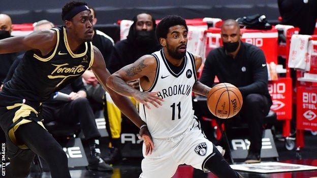 NBA: Brooklyn Nets beat Toronto Raptors to seal Easter Conference play-off spot