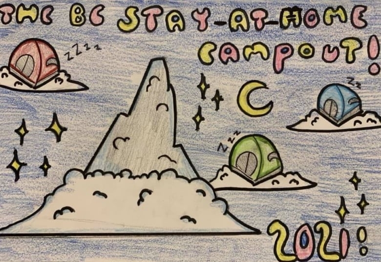 B.C. mom encourages families to 'camp out' at home to support COVID-19 fundraiser