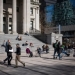 Looking for outdoor space? The City of Vancouver has reopened the Robson Street plaza