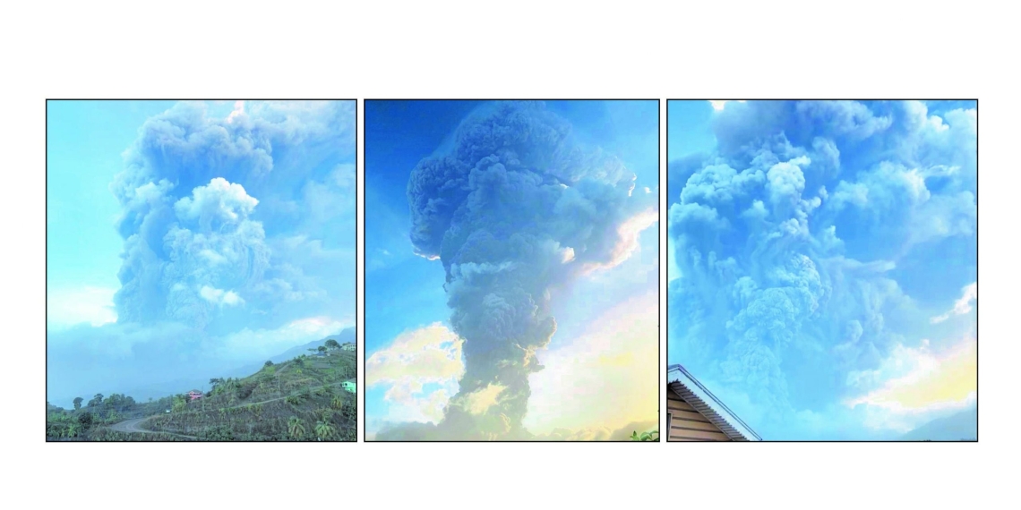 CARIBBEAT: Volcanic eruptions continue on St. Vincent, residents get relief, but COVID fears loom