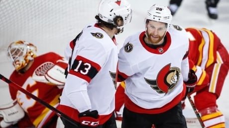 Connor Brown scores twice to lift Senators over Flames
