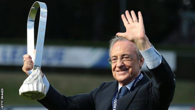 Super League created to save football, says Real president Perez