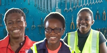 Female engineers behind Ghana's solar cars