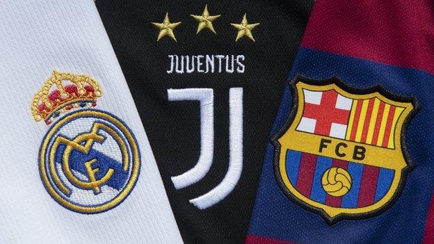 Uefa opens proceedings against Barcelona, Juventus & Real Madrid