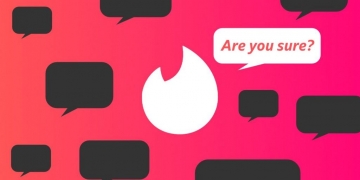 Tinder tweak urges people to think before sending abuse