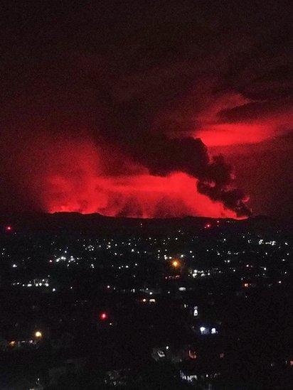 In pictures: DR Congo's Mount Nyiragongo erupts, sparking mass evacuation