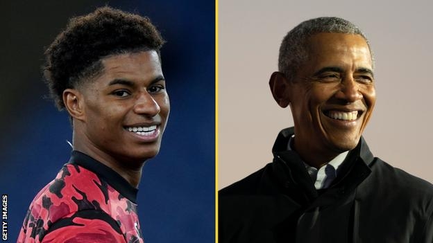 'Quite surreal' – Man Utd forward Rashford speaks to former US president Obama