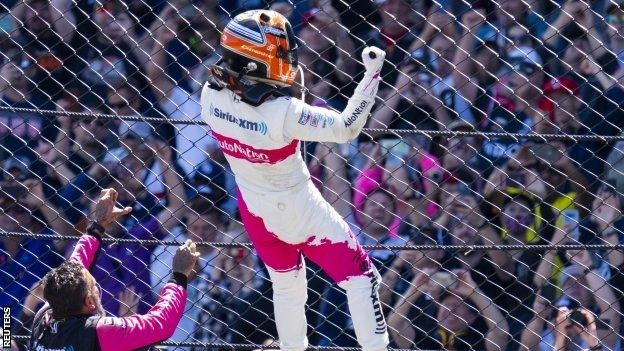 Indy 500: Helio Castroneves becomes fourth four-time winner