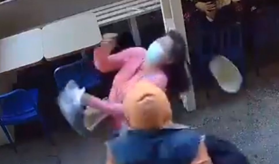 Woman randomly punched on Chinatown sidewalk; attack caught on video