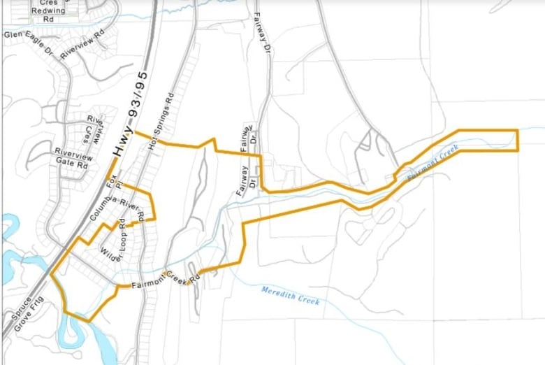 Heavy rain prompts evacuation alert for 229 properties in Fairmont Hot Springs area
