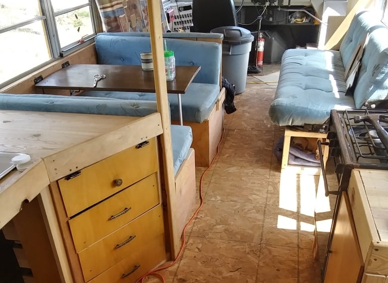 These Nova Scotians moved into old school buses to deal with rising house prices