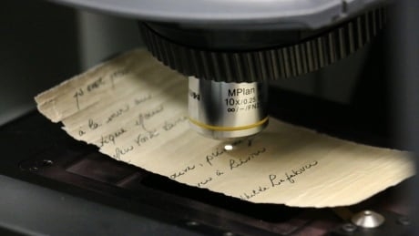 Did this message in a bottle really come from the Titanic? Quebec researchers are trying to find out