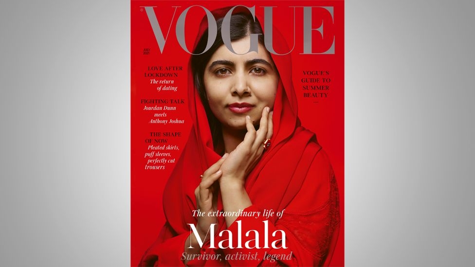 Malala on Vogue cover: ‘I know power in a young girl’s heart’