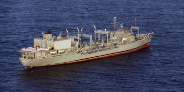 Kharg fire: Large Iranian navy ship sinks in Gulf after blaze