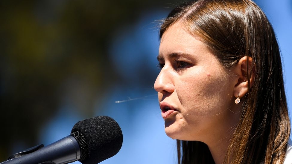Australian parliament rape accuser in hospital