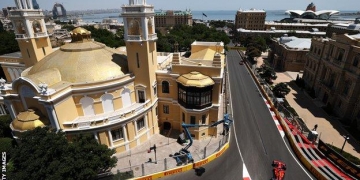 Max Verstappen fastest in Azerbaijan Grand Prix first practice