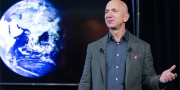 Jeff Bezos and brother to fly to space in Blue Origin flight