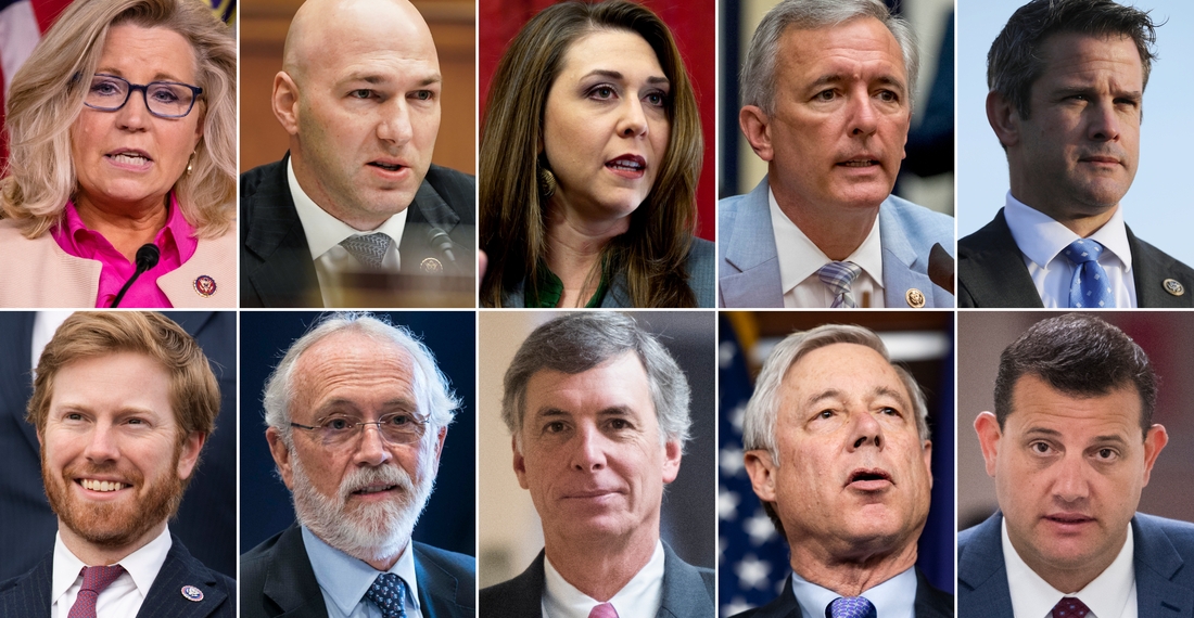 House GOP's 10 Trump critics raise piles of cash in battle to hang on to their seats