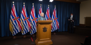 B.C. Reporting all-time record of 1,308 cases & 1 new death from COVID19 with 69.6% of new cases from fully vaccinated