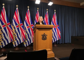 British Columbia reports 1,975 new COVID19 cases; 7 day case average declining