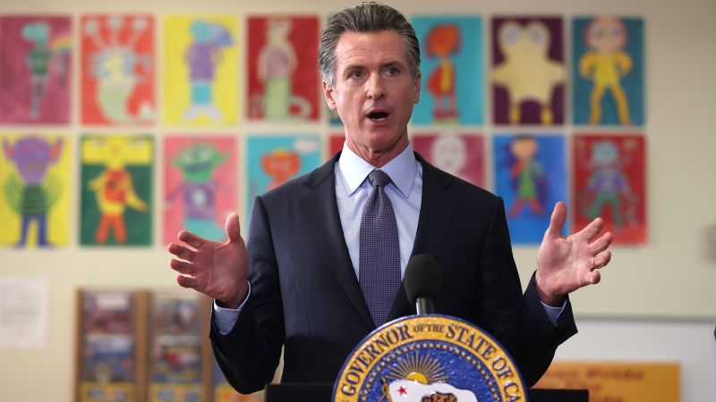 Newsom unveils next steps of California's Covid response as state shifts focus to 'endemic phase'