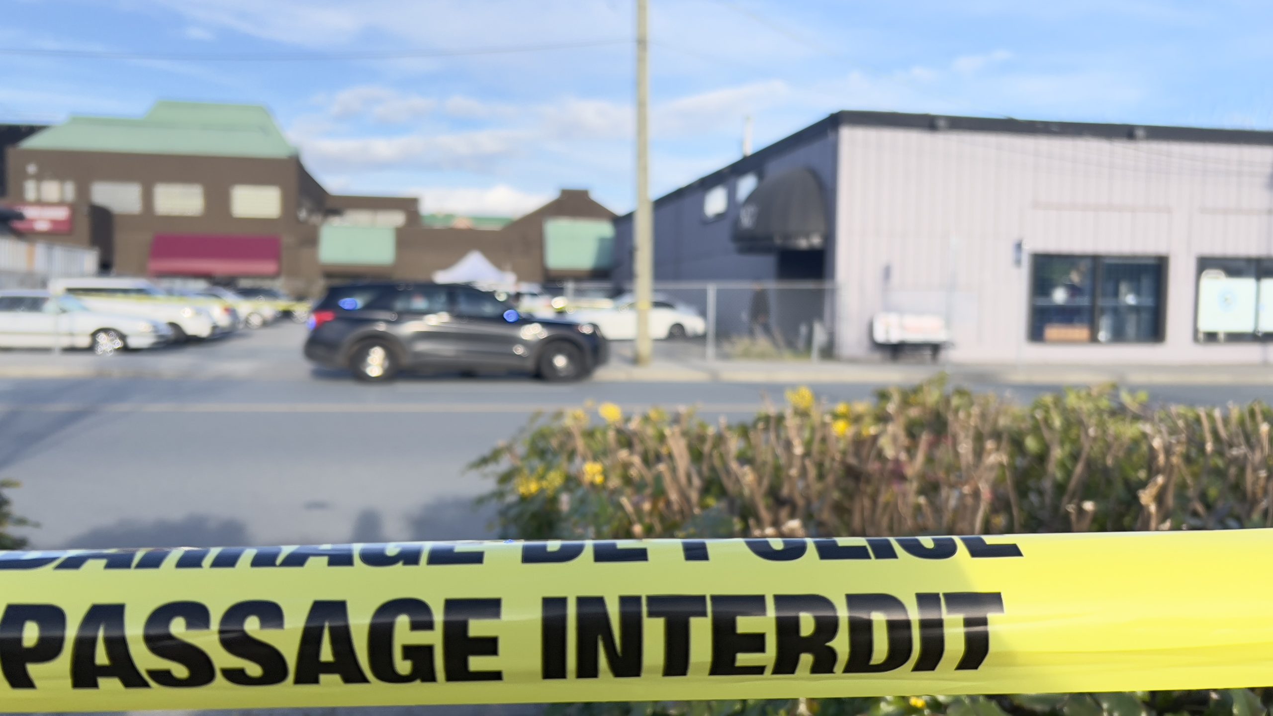 Police Investigating shooting at a Maple Ridge gym on April 9, 2022 | By Eric Boland/WNews