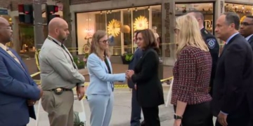 Vice President Harris visits Highland Park