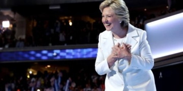 Hillary Clinton describes the moment she decided to switch to her famous pantsuits