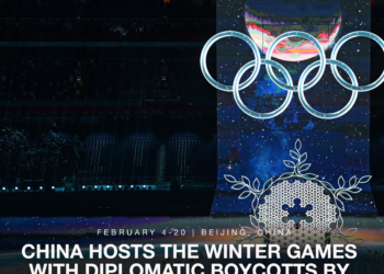 31 | China host the 2022 Winter Games with some countries boycotting the games.